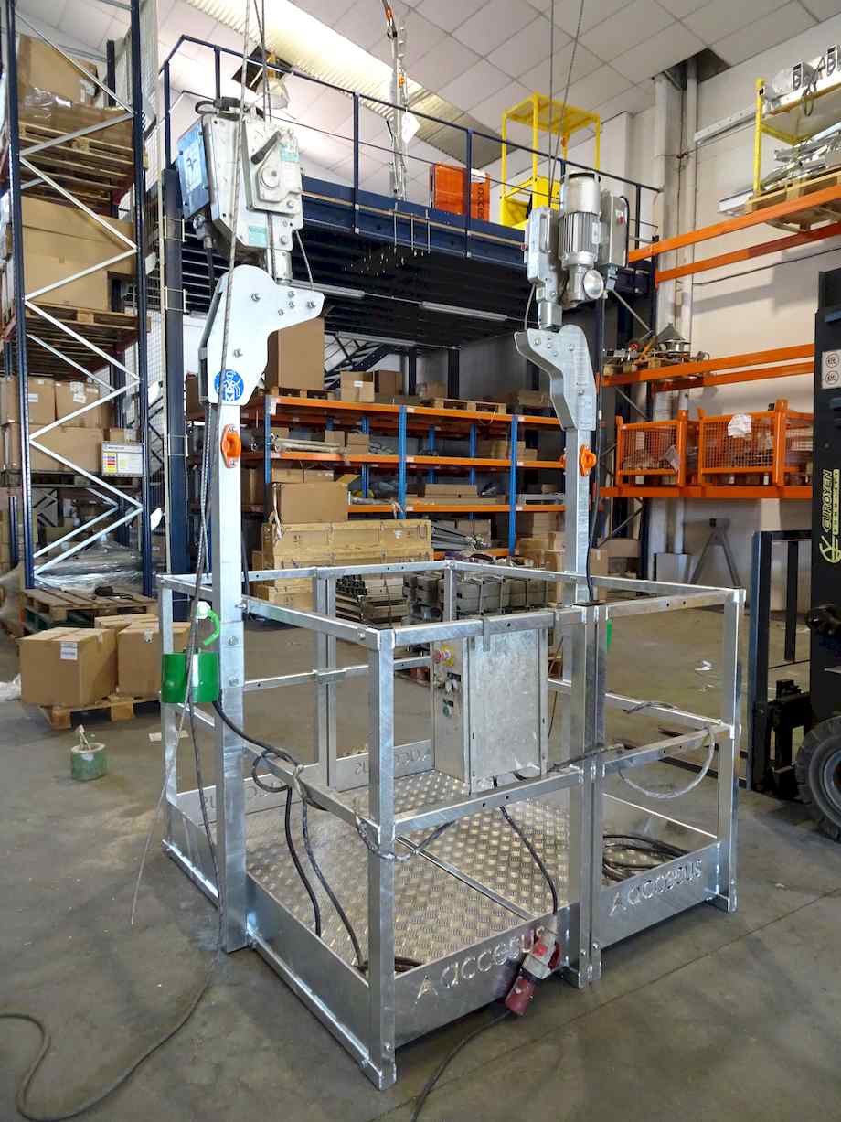 Andamio Colgante BASIC Cube | Elevación Accesus