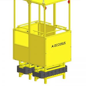 Accesus - Cestas colgantes para grúa - util ensayo contrapesos_2