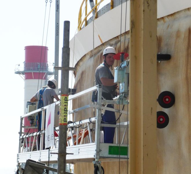 Accesus - Proyectos - Mantenimiento silos gas natural