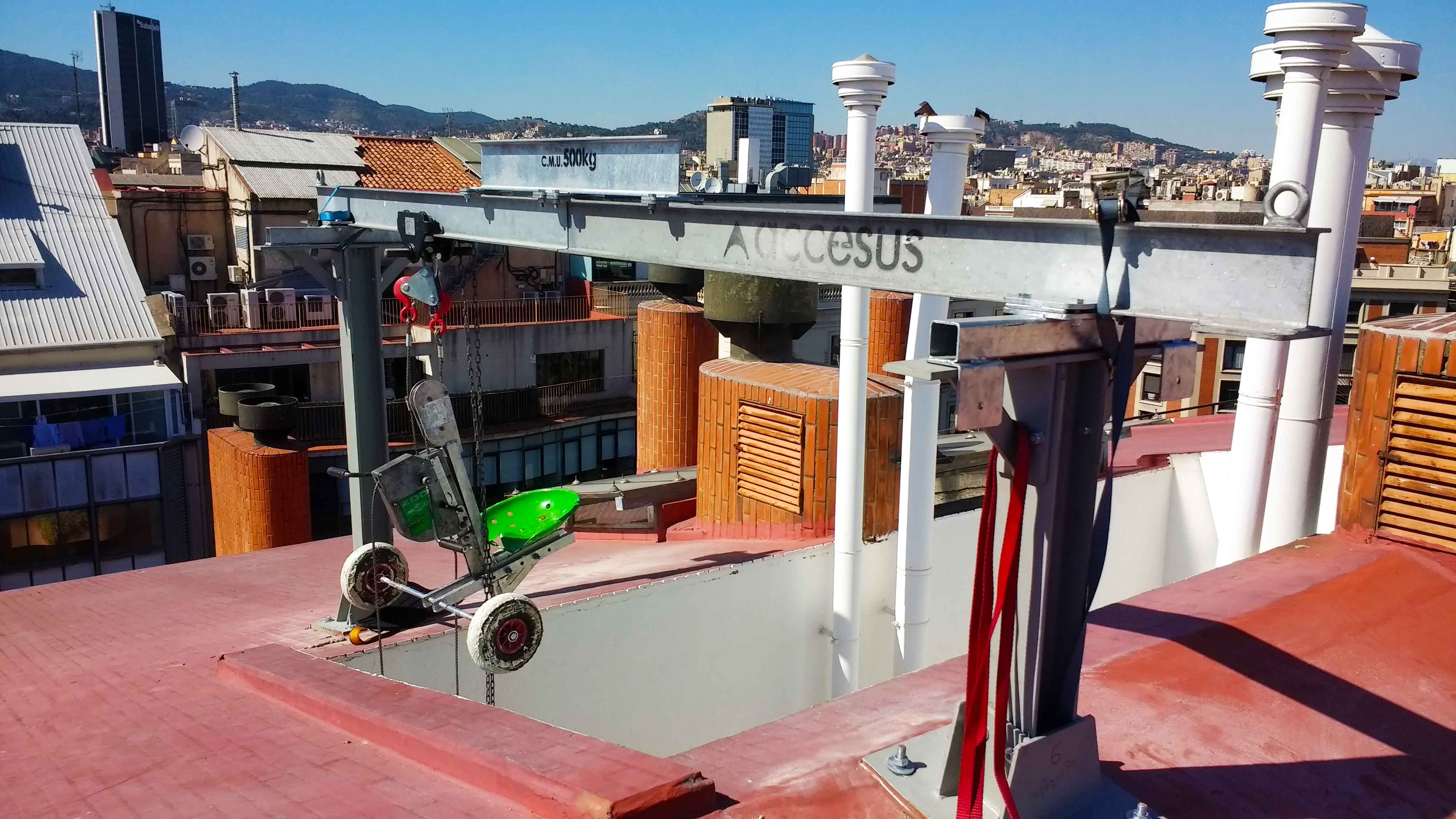 BASIC manual bosun chair Andamios colgantes y plataformas suspendidas