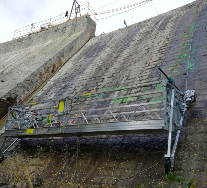 Accesus - Plataforma suspendida - planco inclinado 45º para presas_9