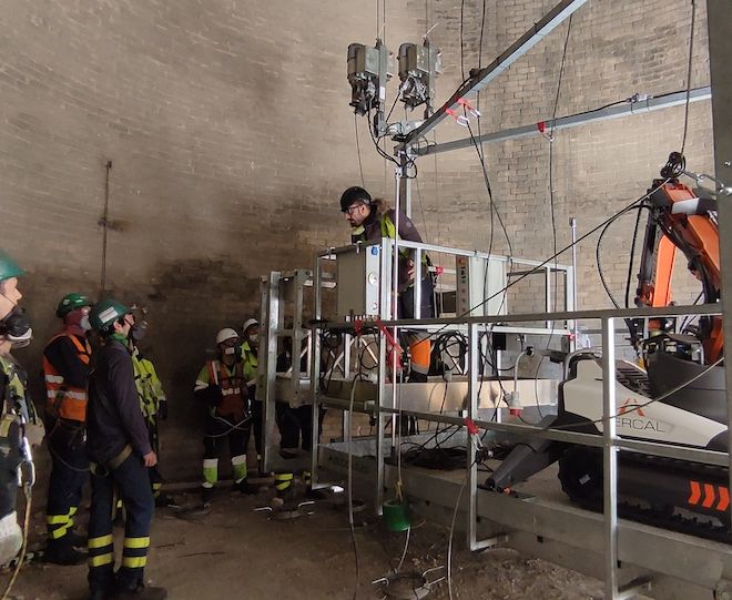 proyecto demolición de chimeneas