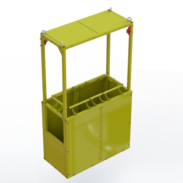 Cesta colgante para grúas | Accesus Suspendidas