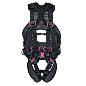 Arnés de seguridad A600 fucsia vista frontal
